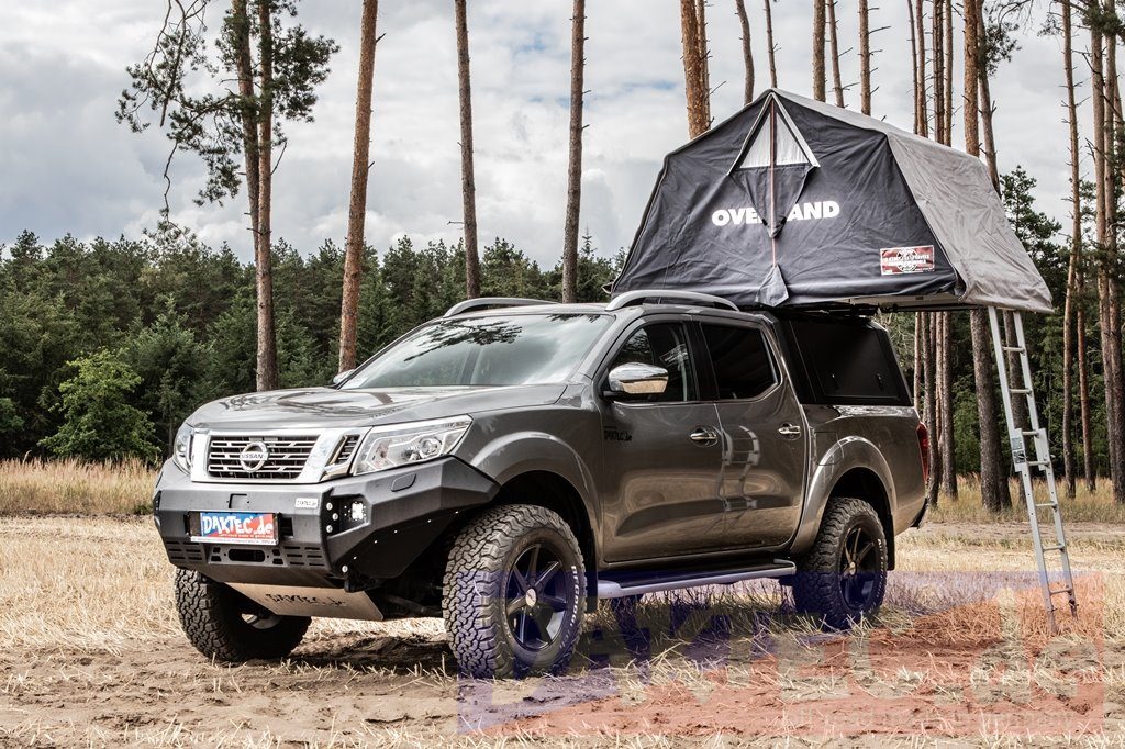 Sunnday Einziehbares Auto-Camper-Vorzelt mit schwarzem  Mesh-Seitenverlängerungs-Overlanding-Zelt für SUV-LKW